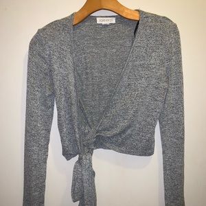 Forever 21 Wrap Crop Top